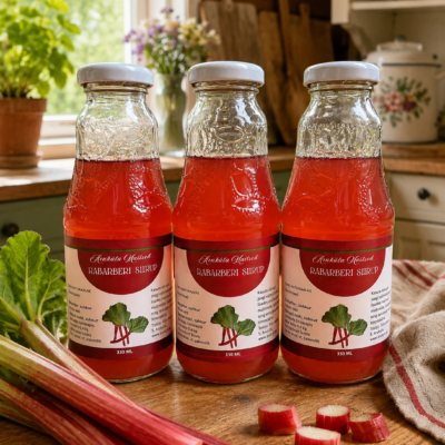 Rabarberi siirup 330 ml