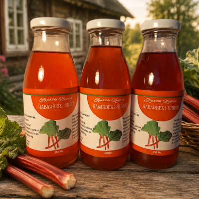 Rabarberi siirup 250 ml
